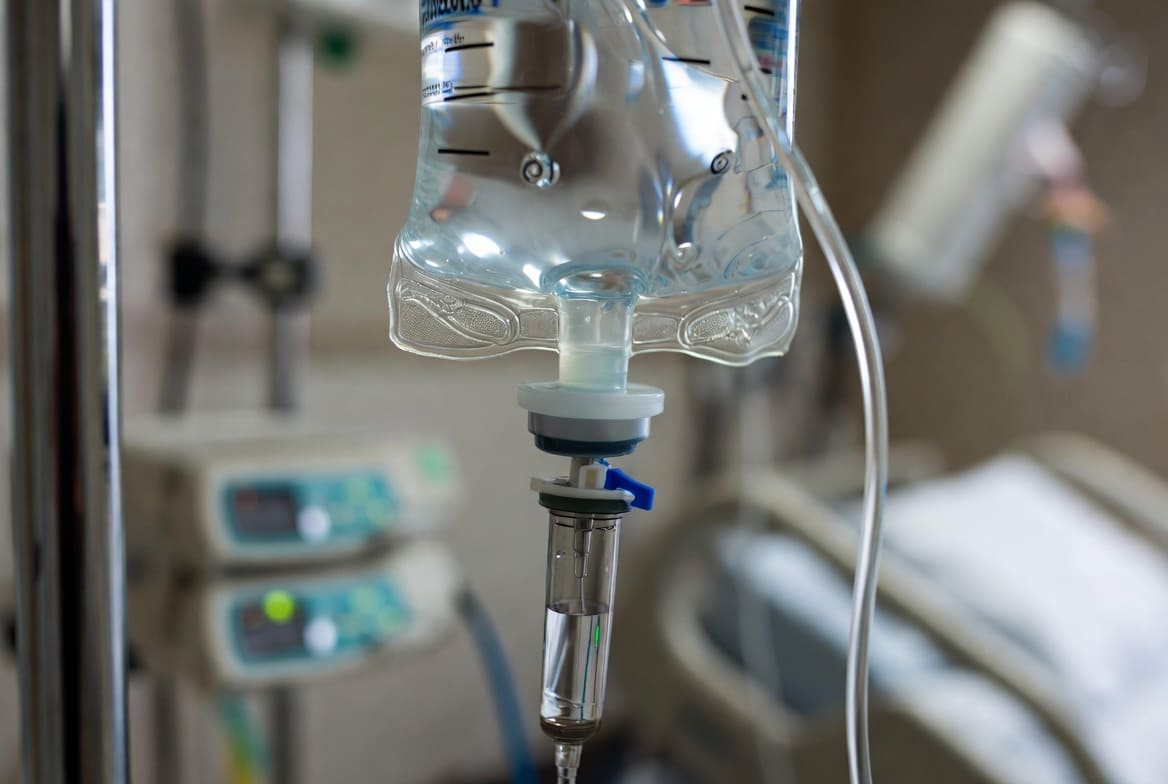 Постановка капельницы